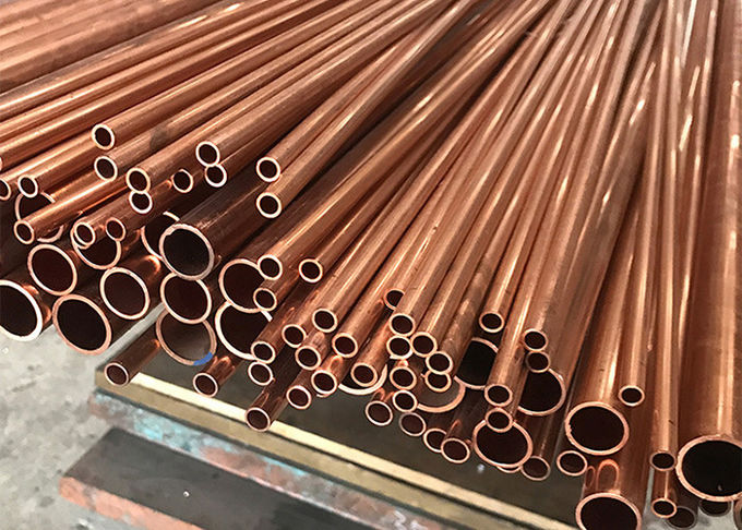 tubo de cobre puro de 1.2mm 1.25mm C10100 C10200 C11000 99,9%/preço de cobre da tubulação