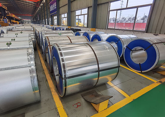 A indústria da logística aluminizou o padrão de aço galvanizado soldado da bobina ASTM