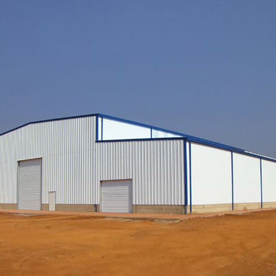 Construção pré-fabricada do armazém da armação de aço da construção AISI