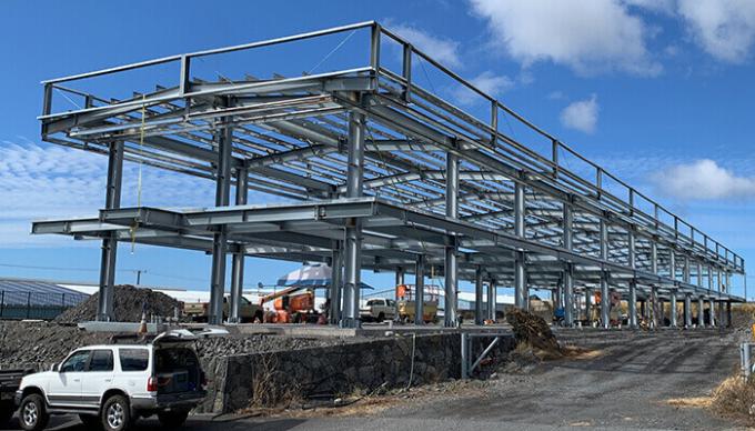 Construção de construção da construção de aço de /Hangar do armazém da construção de aço do metal novo do estilo 2021 em Havaí