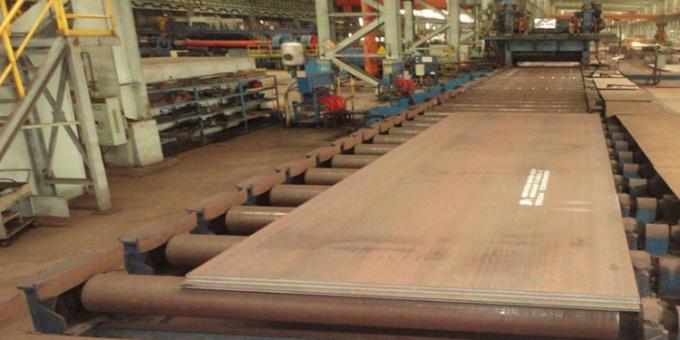 Placa-fábrica de aço laminada a alta temperatura material de aço estrutural da construção de navio da LR AH36