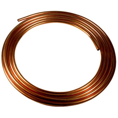 Tubo de cobre 0.2mm~910mm reto macio lustrado da tubulação em volta da forma