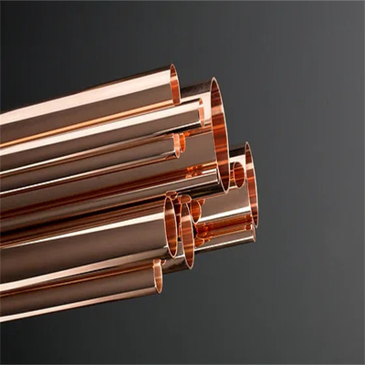 Tubos de cobre da elevada precisão micro para o dispositivo elétrico ou os elétrodos