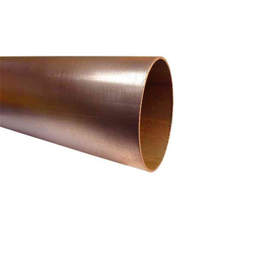 Tubos de cobre puros de C23000 C2700 C2800 para o transporte da água e do gás da inversão térmica