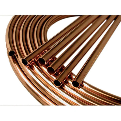 Tubulação redonda de bronze do cobre da C.A. da precisão da proteção ambiental do tubo H62