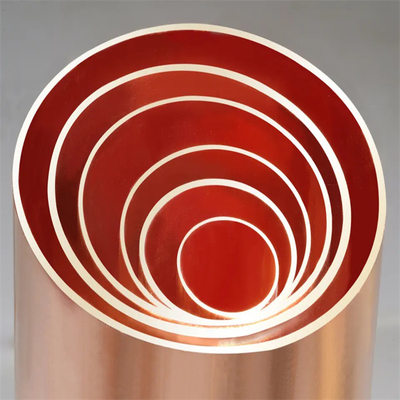 Diâmetro do tubo 25mm da tubulação do cobre de Astm C12200 5 polegadas para a indústria da refrigeração