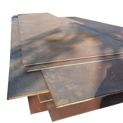 placa de aço laminada a alta temperatura do comprimento S355jowp Corten de 12m como o material de construção