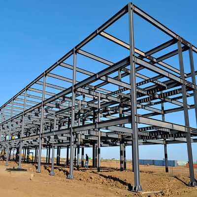 O quadro portal claro industrial 60m/S pré-fabricou a vertente da construção da construção de aço