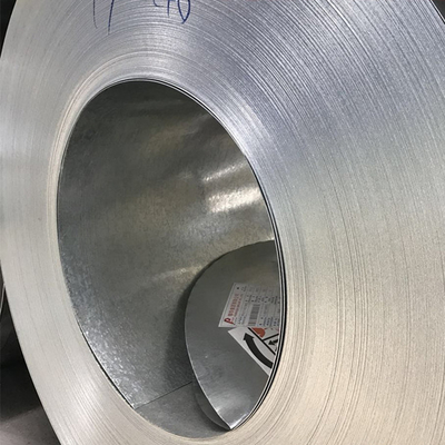 Bobina de aço galvanizado por imersão a quente DX51D com revestimento de zinco 1,0 - 4,0 mm