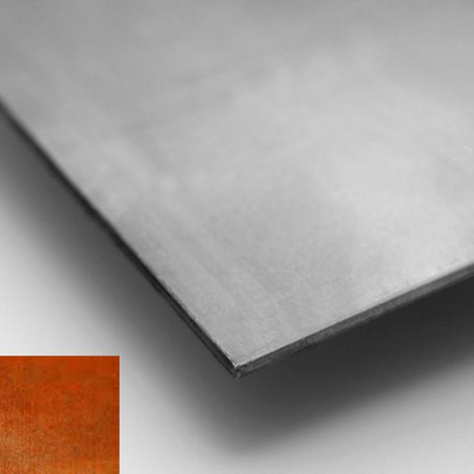 Placa de aço de AISI ASTM A588 Corten A/folha SPA-H Q235NH S355JR que resiste ao preço de metal da placa de aço para a decoração